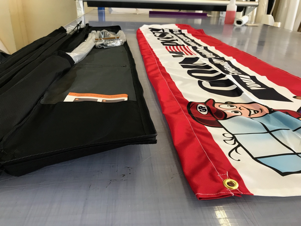 Banners in production